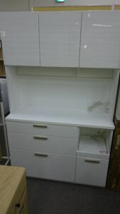 2024.05.11 ニトリ キッチンボード SORREL120KB-WH 白 お買取りしました。 高く買取るゾウ八幡東店