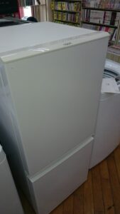 2024.05.19 アクア 2ドア冷蔵庫126L 2019年製 AQR-E13J お買取りしました。 高く買取るゾウ八幡東店